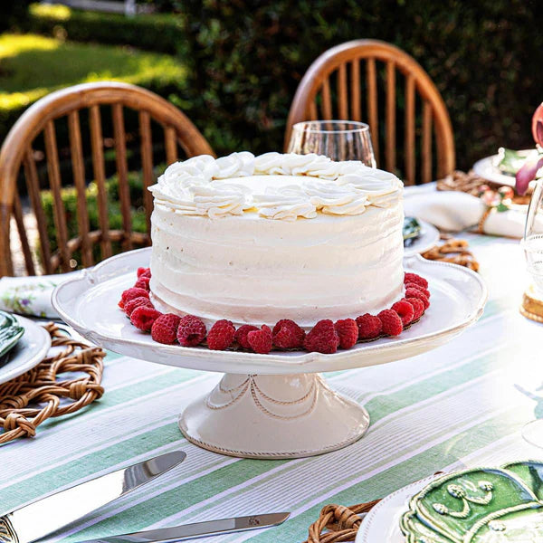 Berry & Thread Cake Stand - Whitewash