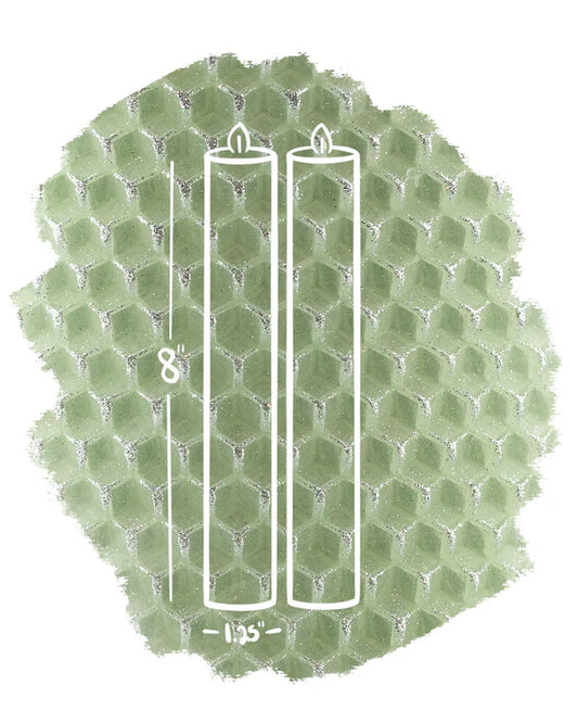 Standard Taper Pair - 8" | Sterling