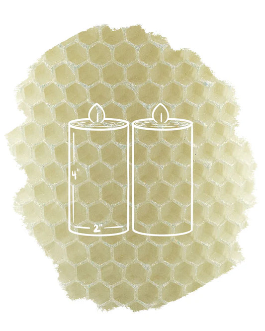 Votive Pair - 4" | Sucre