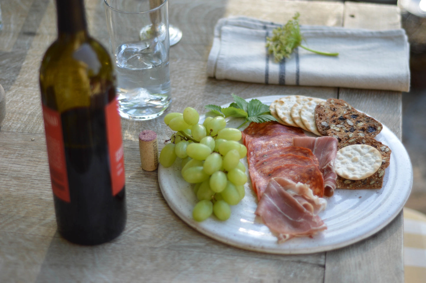 Cheese Plate | Antique White