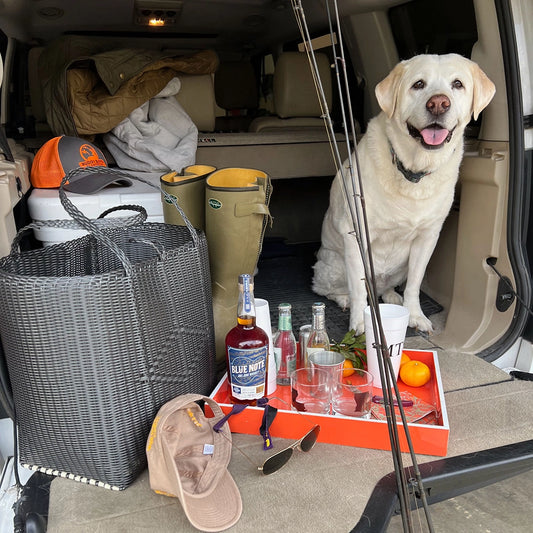 Large, Pepper Black + Dark Gray Tote LG-11-01-25 TL - Lilley Line