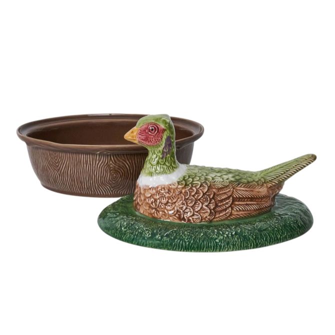 Forest Walk Pheasant Baker with Lid - Multi FW