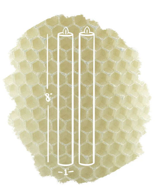 Standard Taper Pair - 8" | Sucre