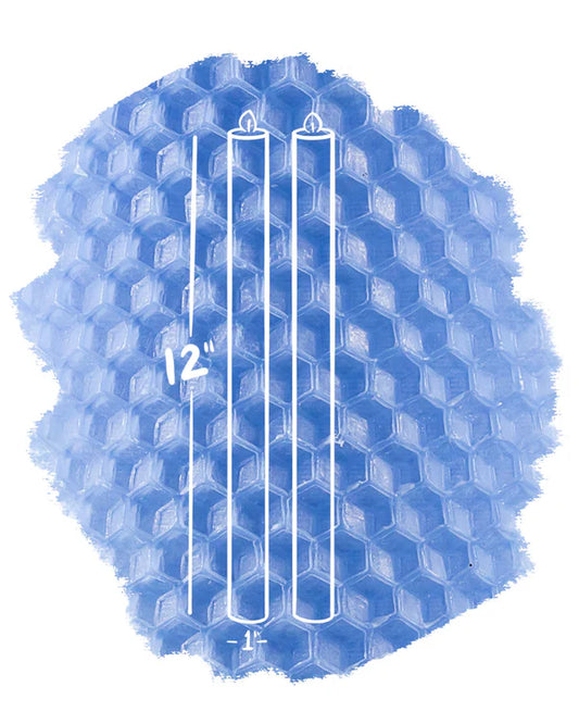 Standard Taper Pair - 12" | French Blue