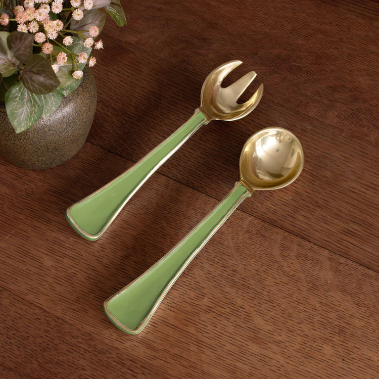 ENCANTO Soho Salad Servers - Green