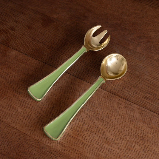 ENCANTO Soho Salad Servers - Green