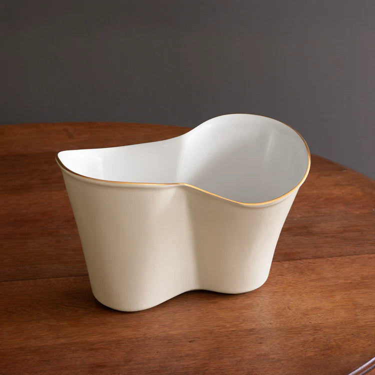 ENCANTO Double Ice Bucket - Cream & White