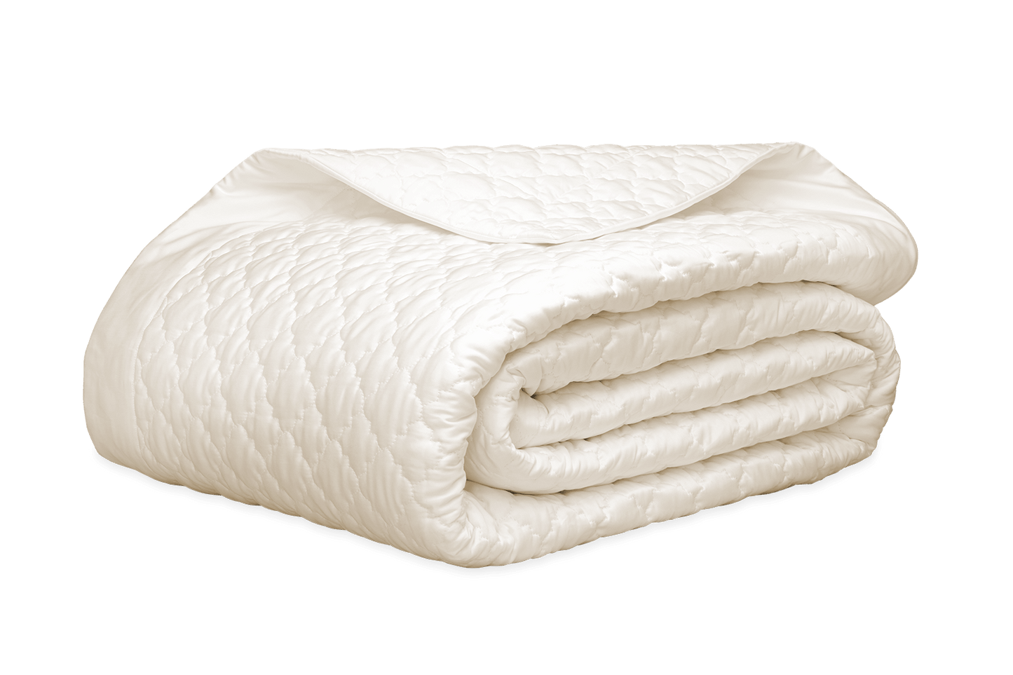 Ava King Quilt | Ivory