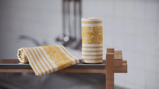Mirto - Kitchen towel | Mustard (col. 12)