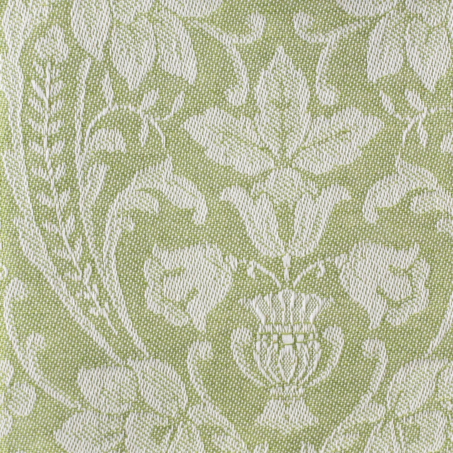 Donna di Coppe - Guest towel with fringe | Green Apple (col. 8)