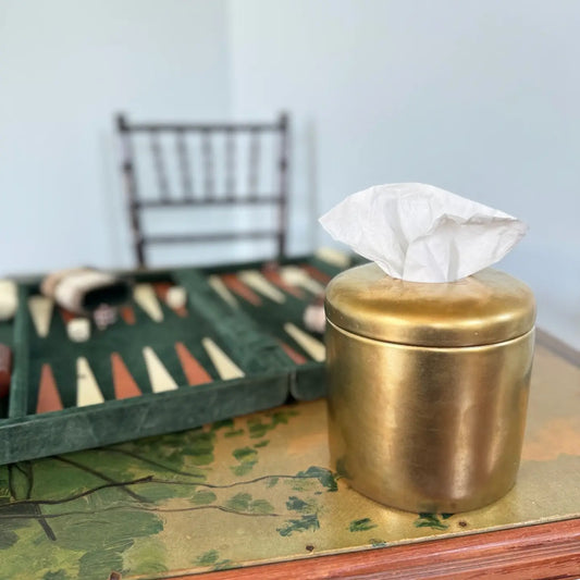 The Coco Tissue Vessell | Matte Gold