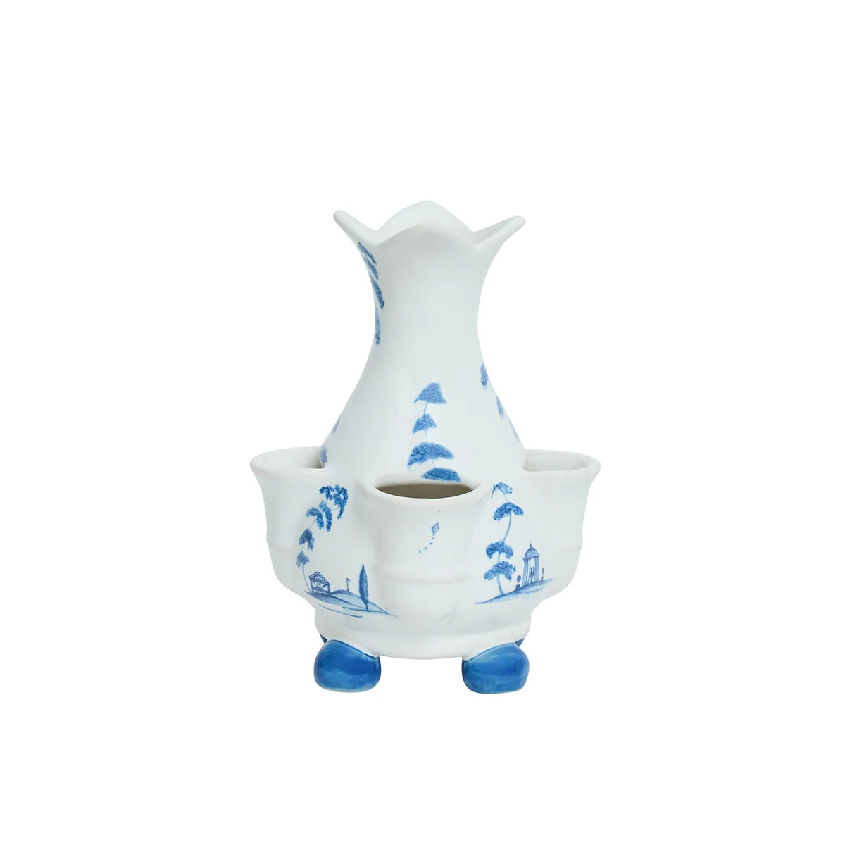 Country Estate 6" Tulipiere Vase | Delf Blue