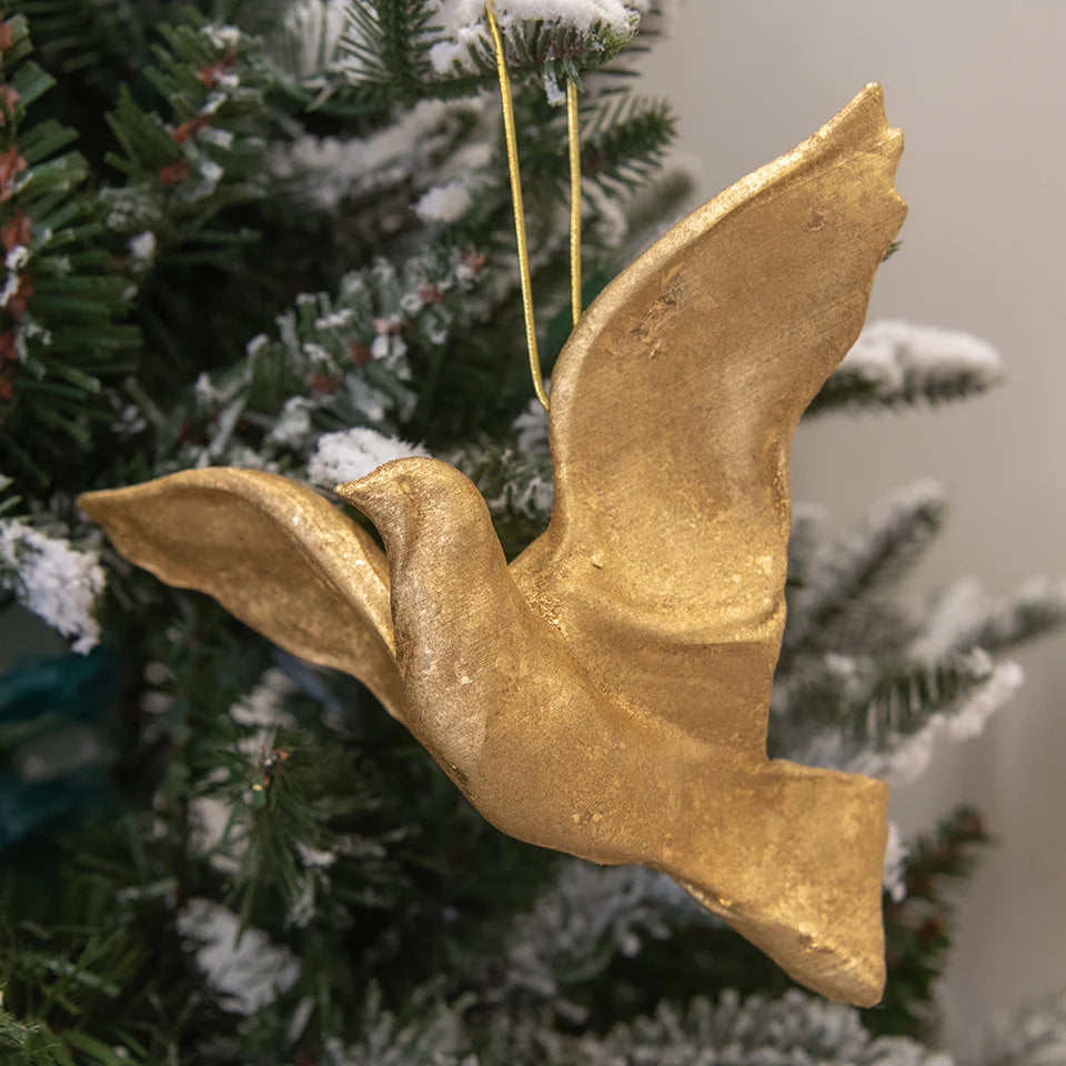 Gilded Dove | Gilded Gold Finish