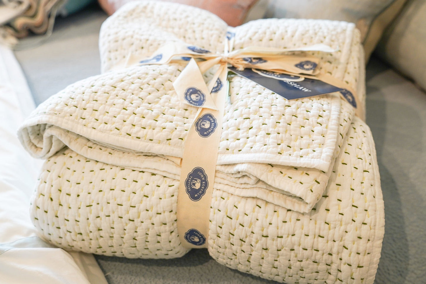 Moss Coverlet Queen | John Robshaw