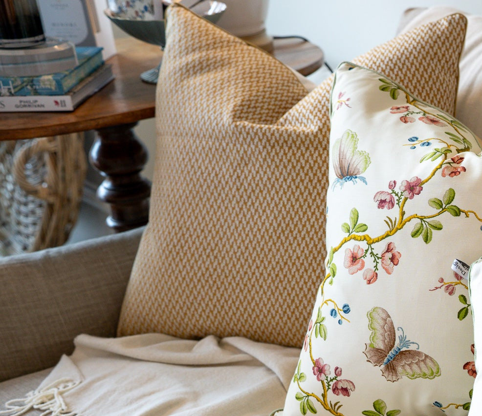 Ochre Designer Pillow