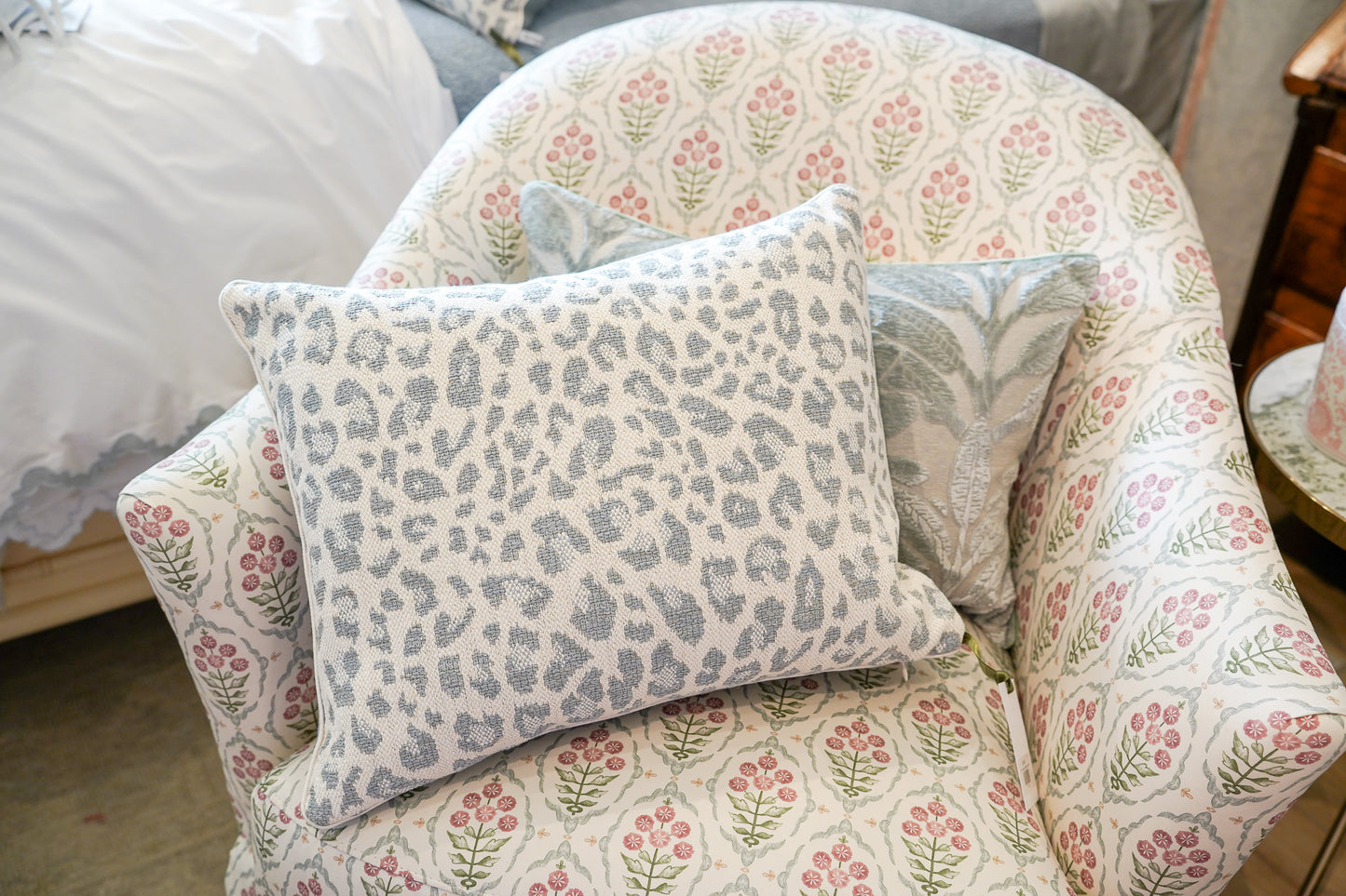 Colfax & Fowler Old Blue Pillow