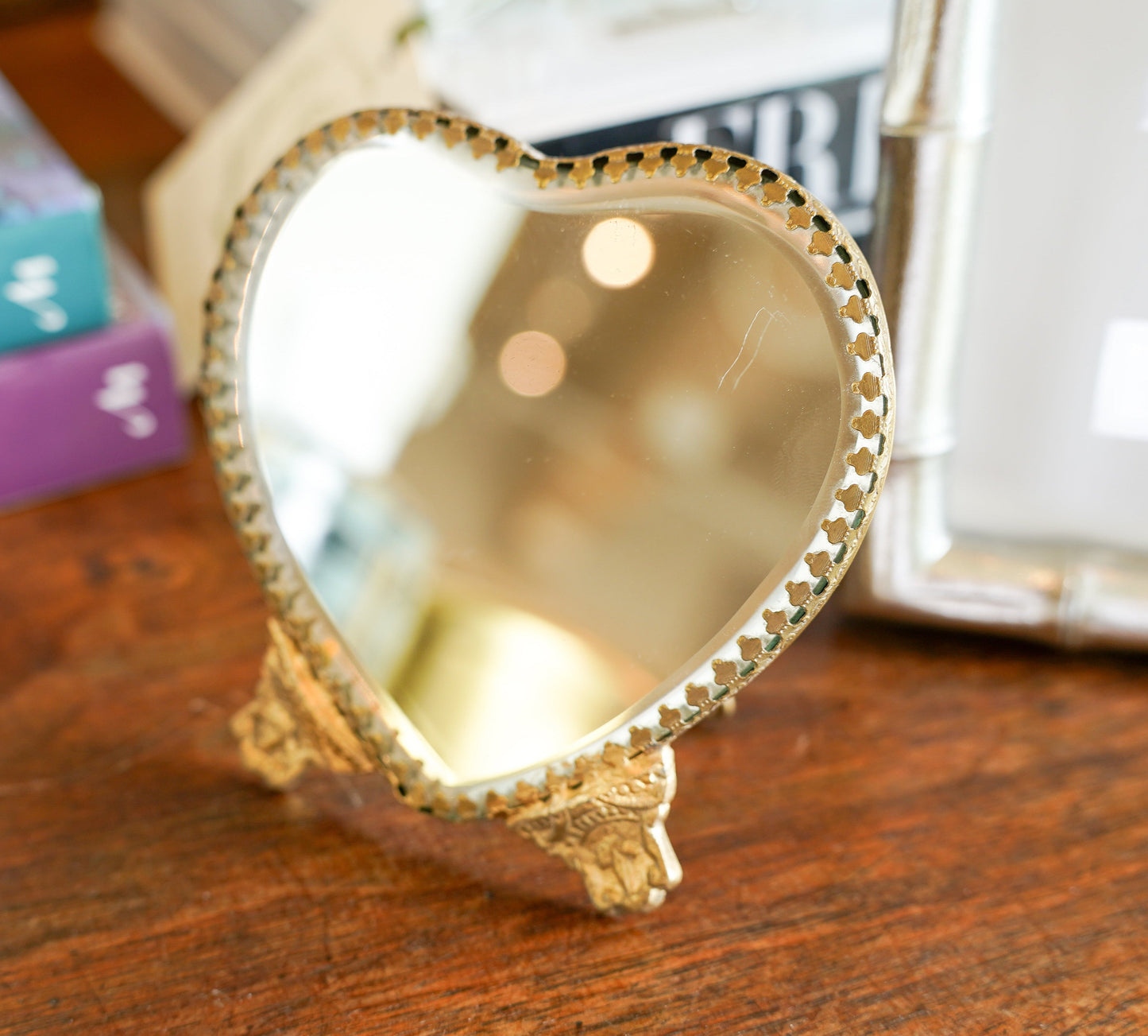 Heart Standing Mirror