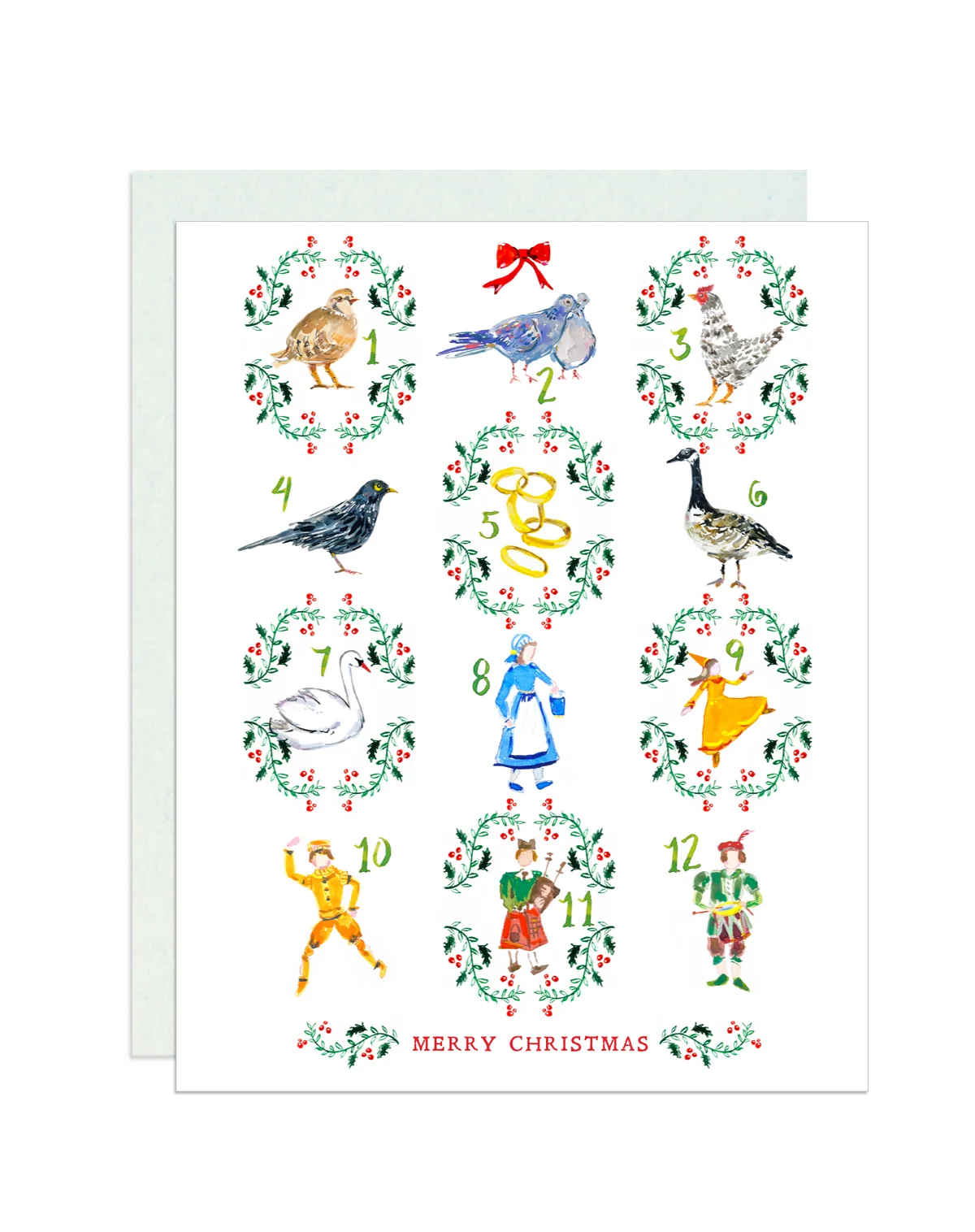 Merry Christmas, 12 days | Greeting Card