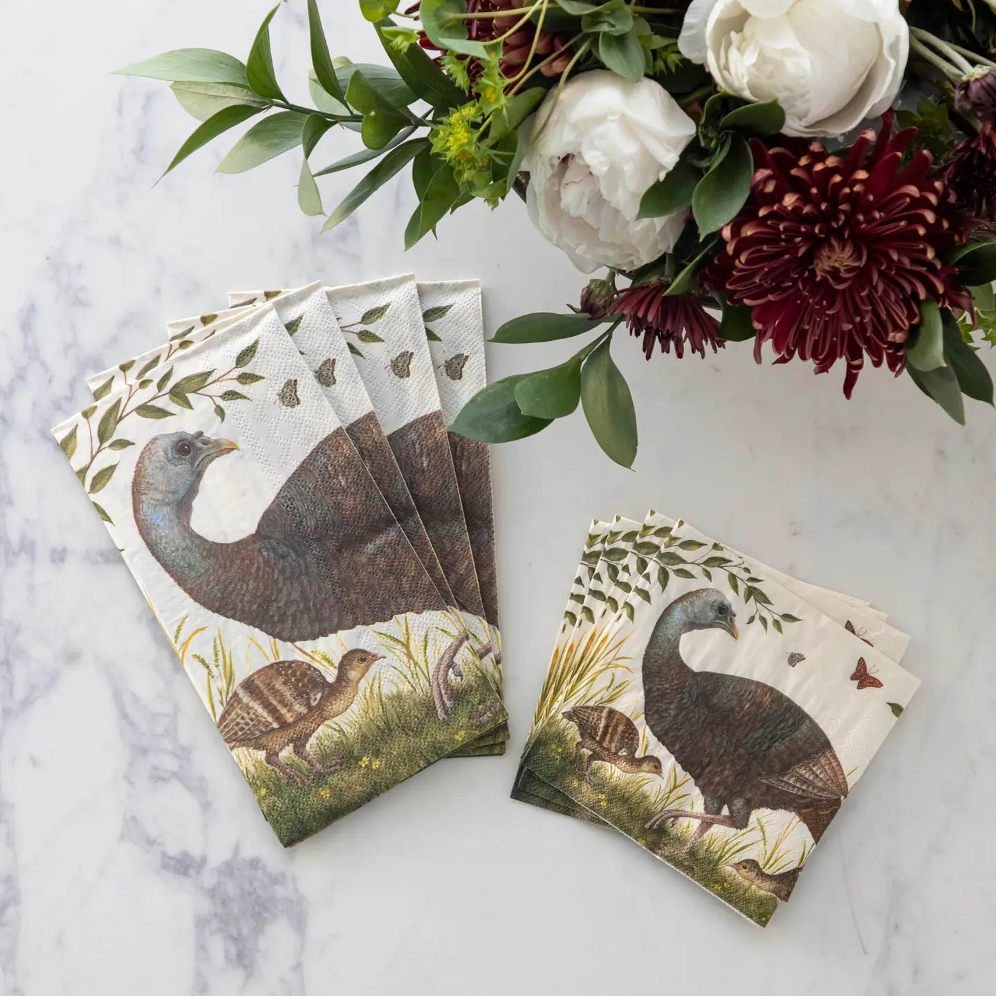 Heritage Hen Cocktail Napkins