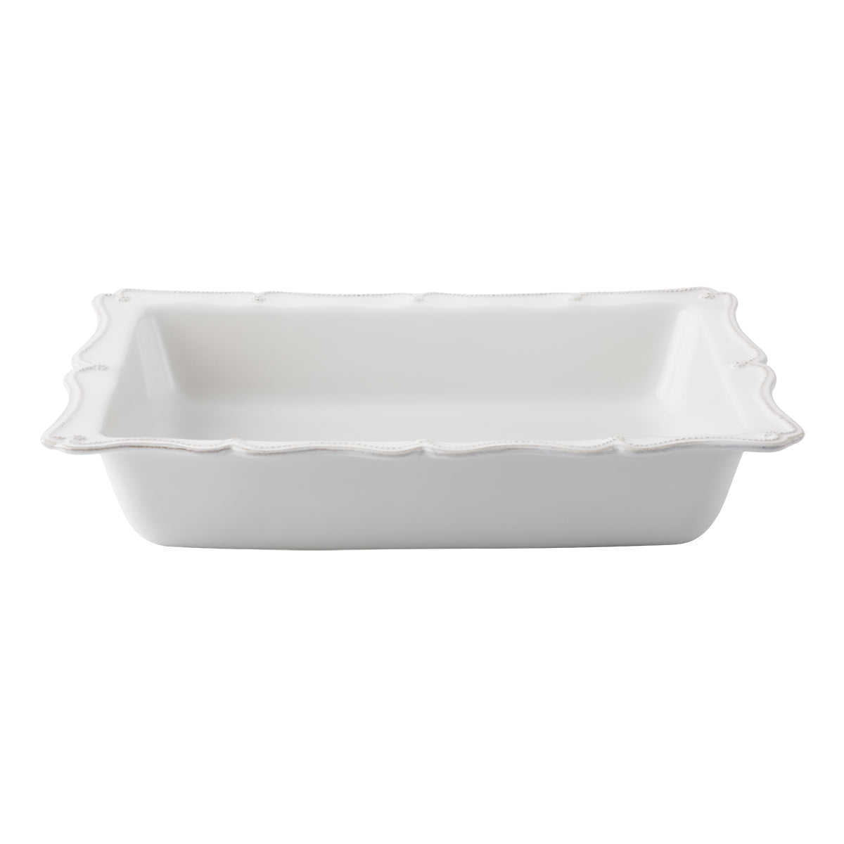 Berry & Thread 17" Rectangular Baker - Whitewash