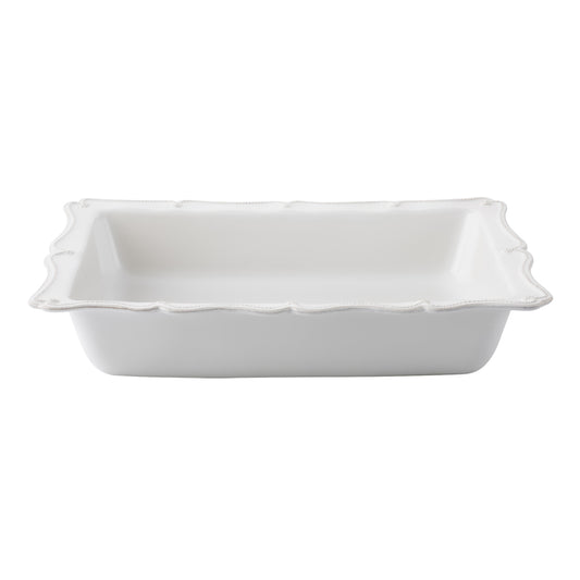 Berry & Thread 17" Rectangular Baker - Whitewash