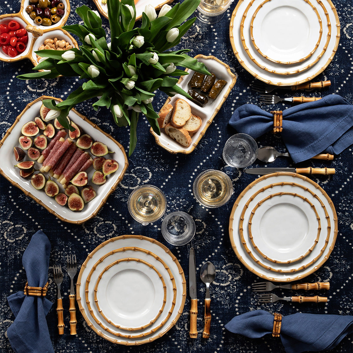 Bamboo 5pc Place Setting - Natural