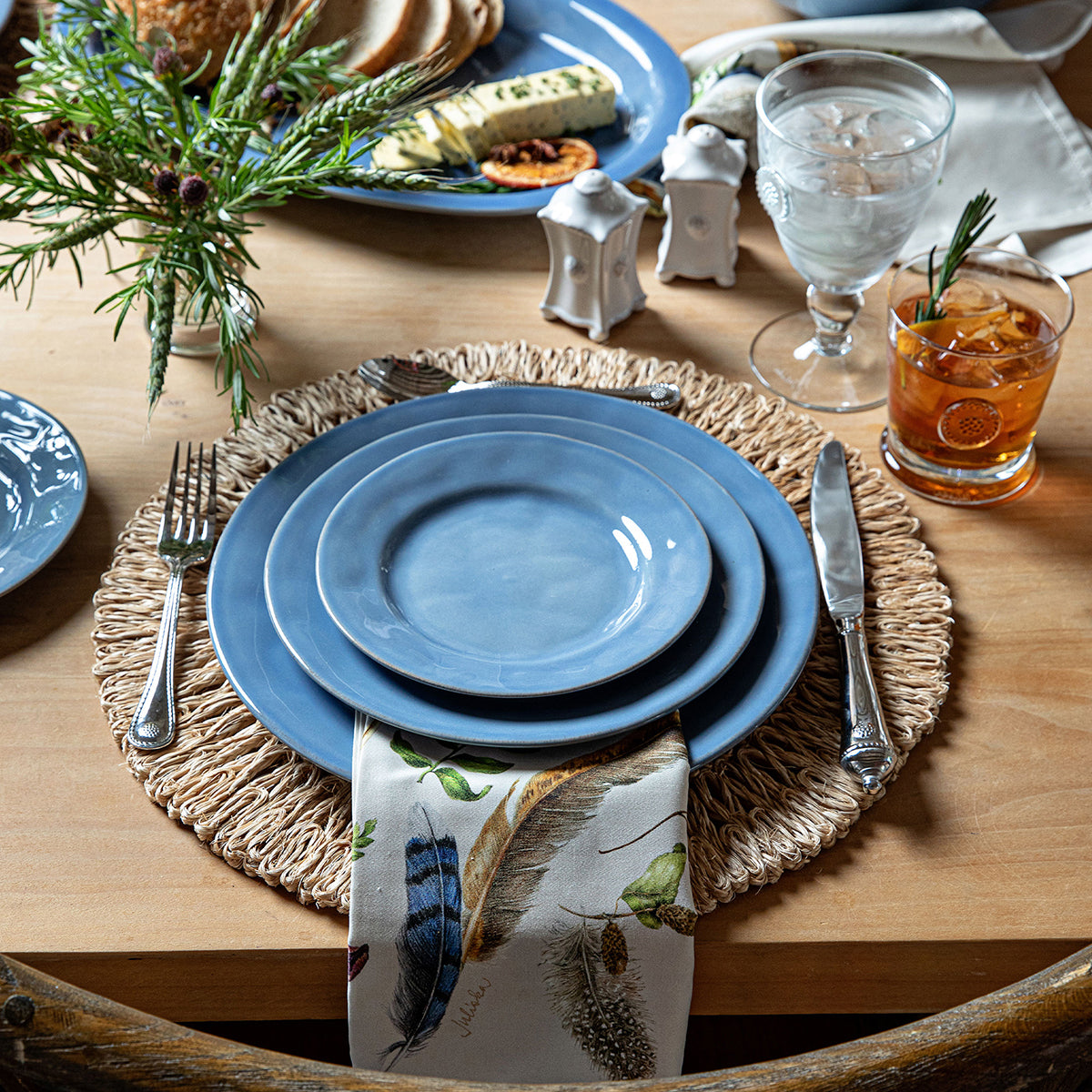 Puro Dinner Plate - Chambray