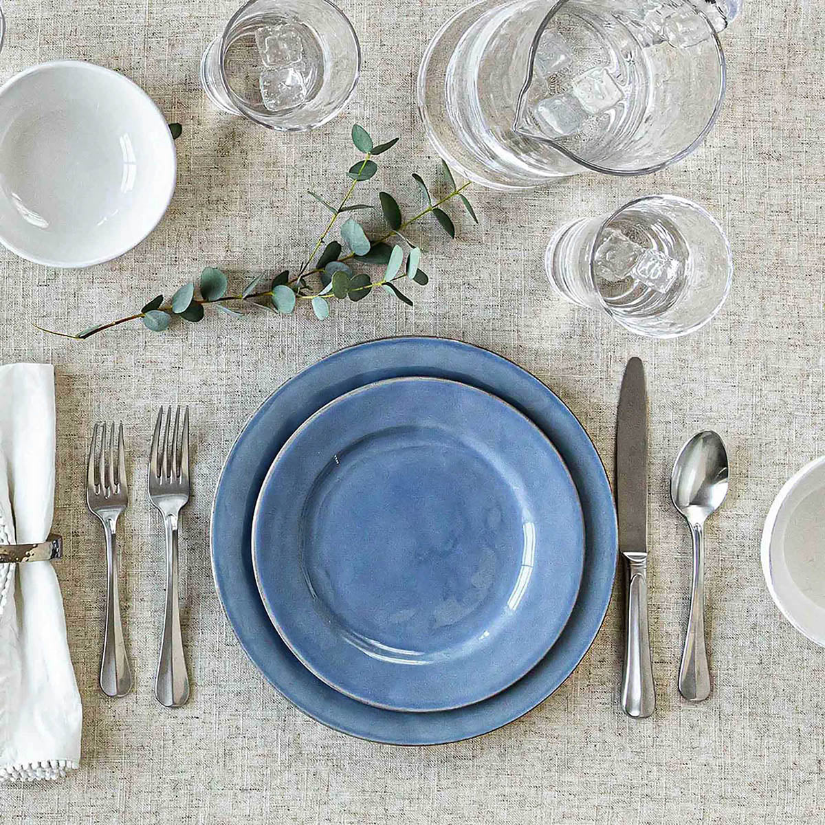Puro Dinner Plate - Chambray
