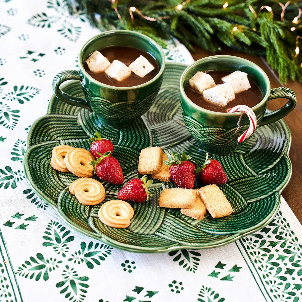 Le Panier Mystic Knot Charger/Platter | Basil KHM03/29