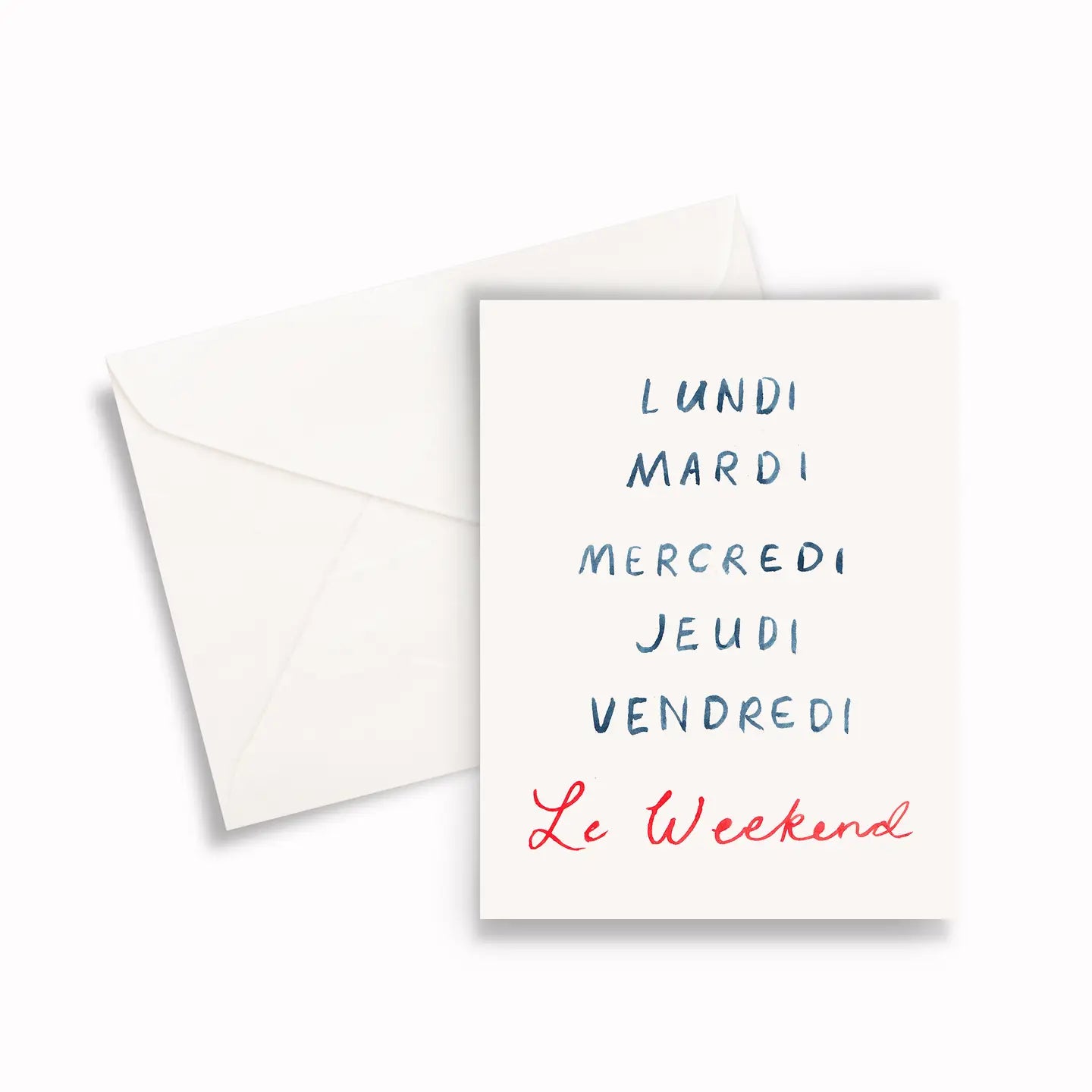 Le Weekend Notecard