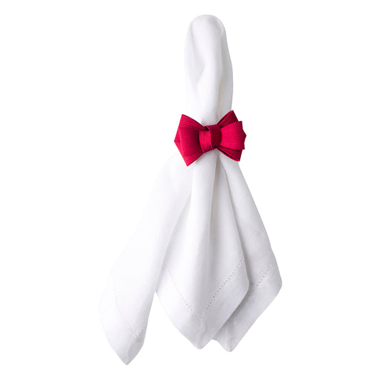 Tuxedo Napkin Ring - Ruby
