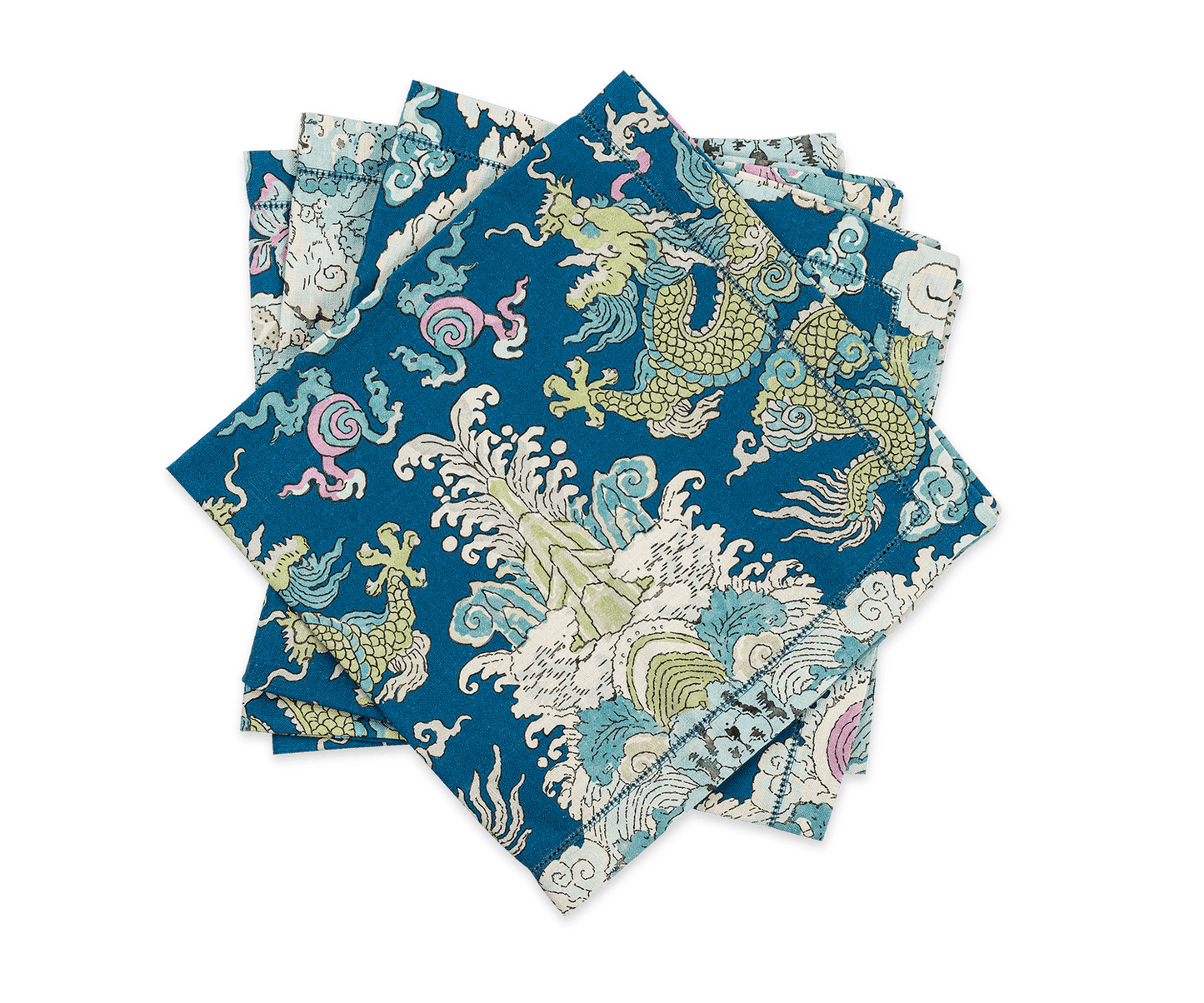 Magic Mountain Napkins - Set of 4 | AQUARIUS