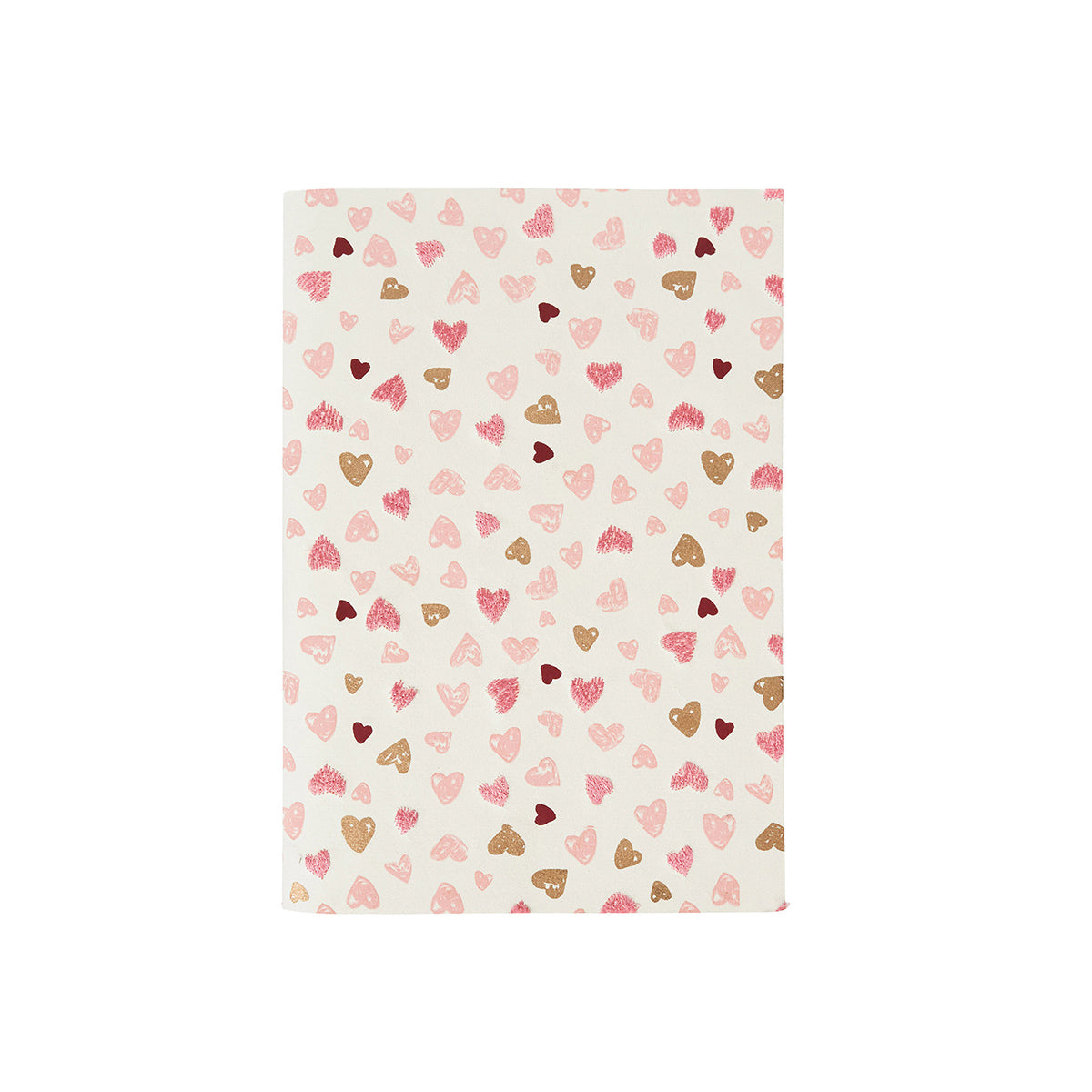 Love You More 7" x 10" Paper Journal - Pink