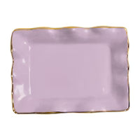 Encanto Vento Small Rectangle Tray | Lilac