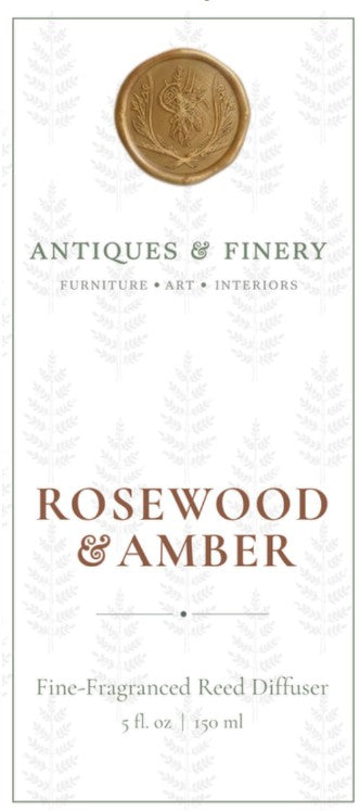 Antiques & Finery Signature Diffuser | Rosewood & Amber