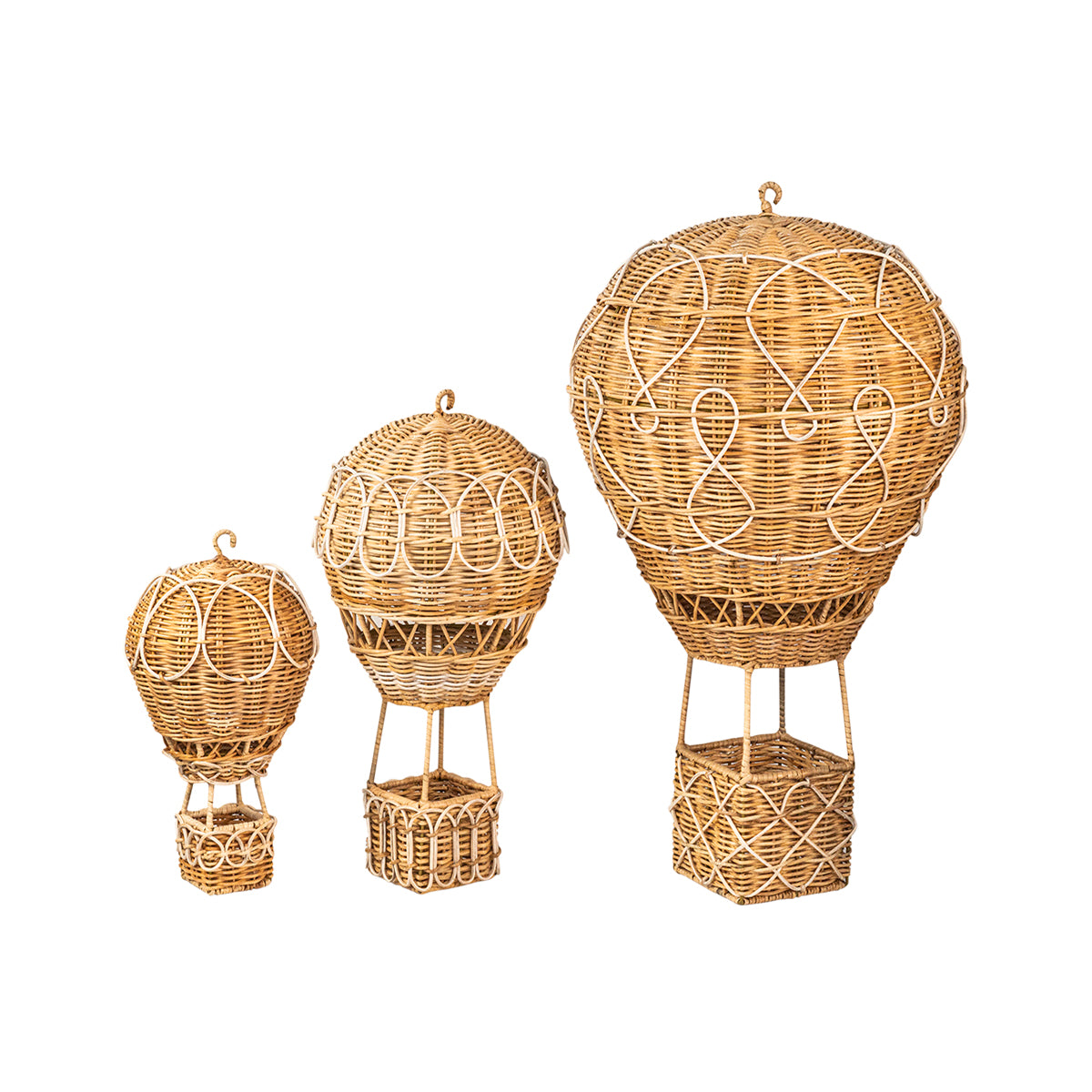 Provence Rattan 27" Hot Air Balloon (Large)