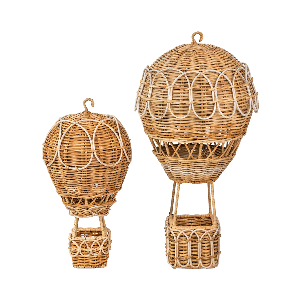Provence Rattan 14" Hot Air Balloon (Small)