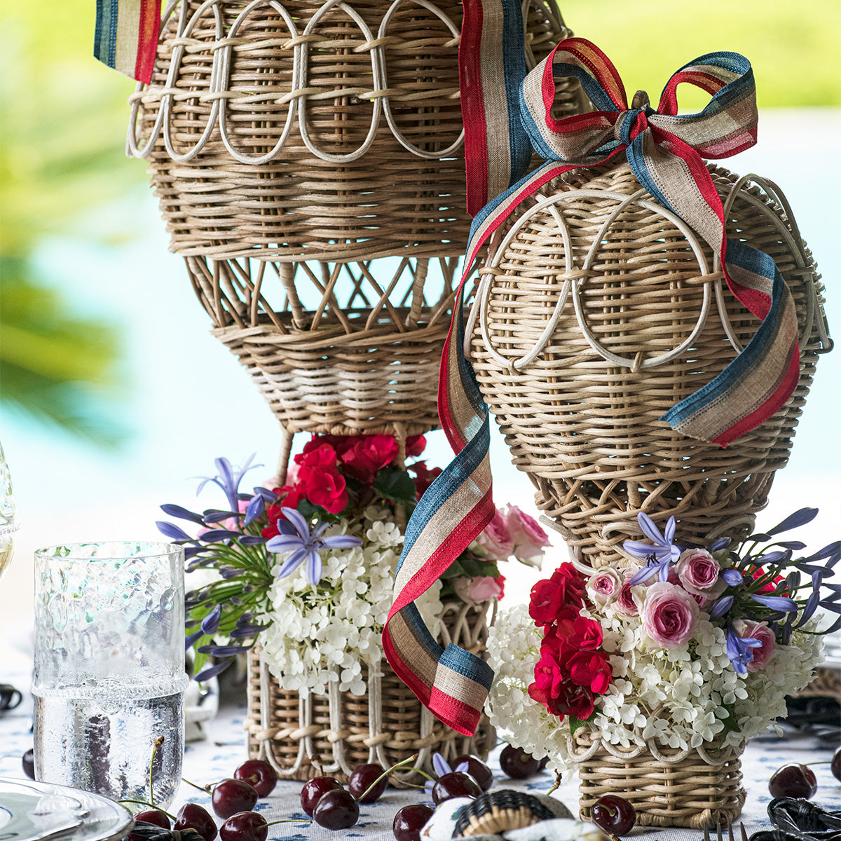 Provence Rattan 14" Hot Air Balloon (Small)