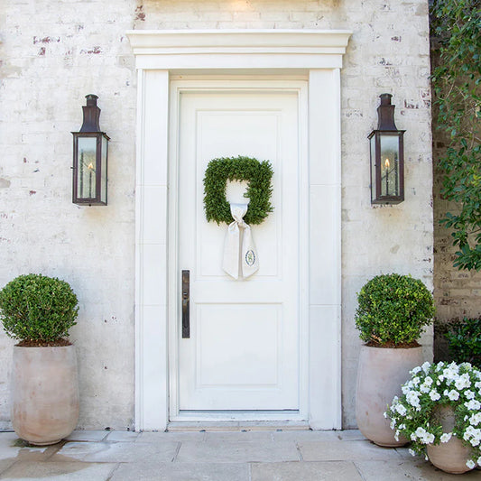Square Boxwood Wreath