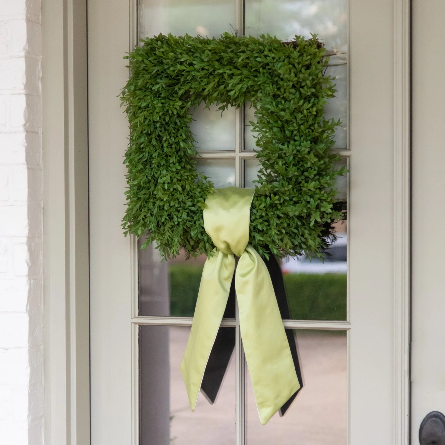 Square Boxwood Wreath