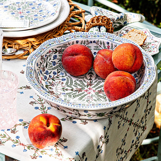 Villa Seville 12" Serving Bowl - Chambray