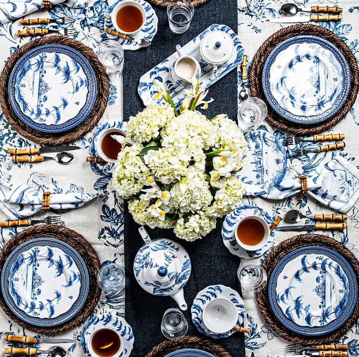 Country Estate Pasta/Soup Bowl | Delf Blue