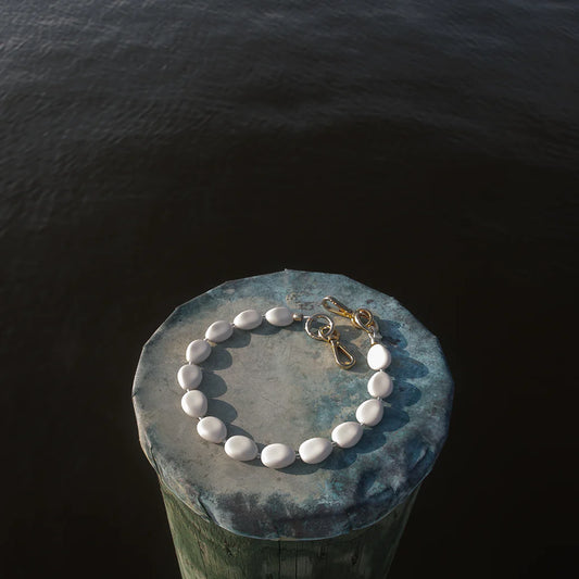 Clutch Strap | River Stone in Ivory