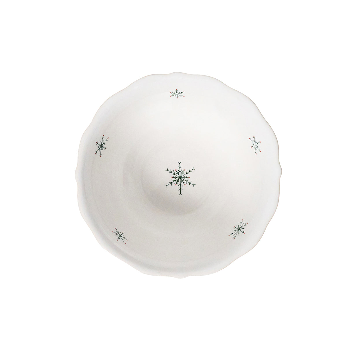 Country Estate Winter Frolic Cereal/Ice Cream Bowl | Evergreen CE07/29