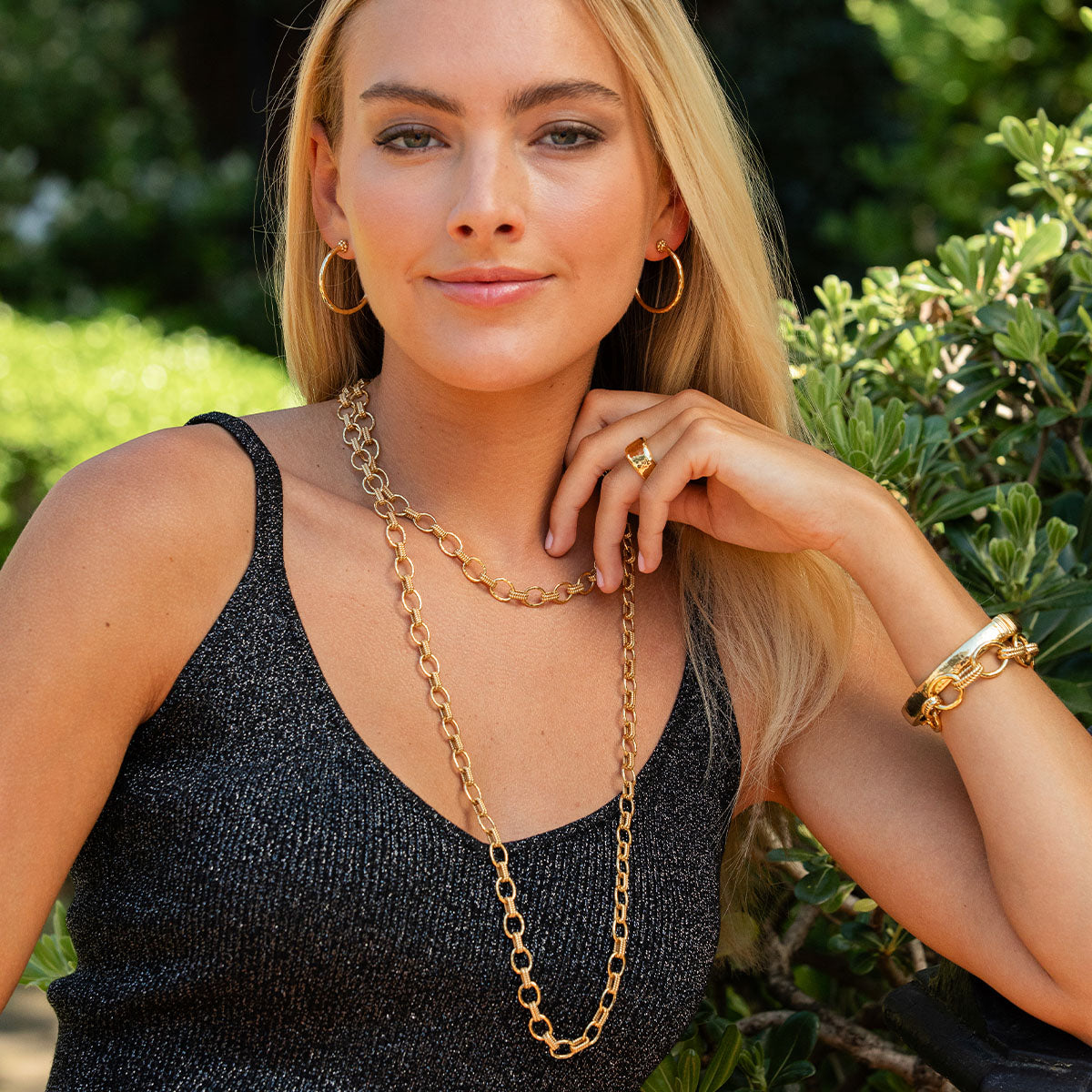 Cleopatra Ring Band - Gold | Size 10