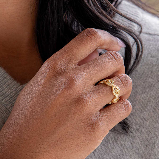 Monique Ring - Gold - Size 9