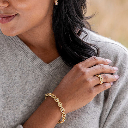 Monique Ring - Gold - Size 8