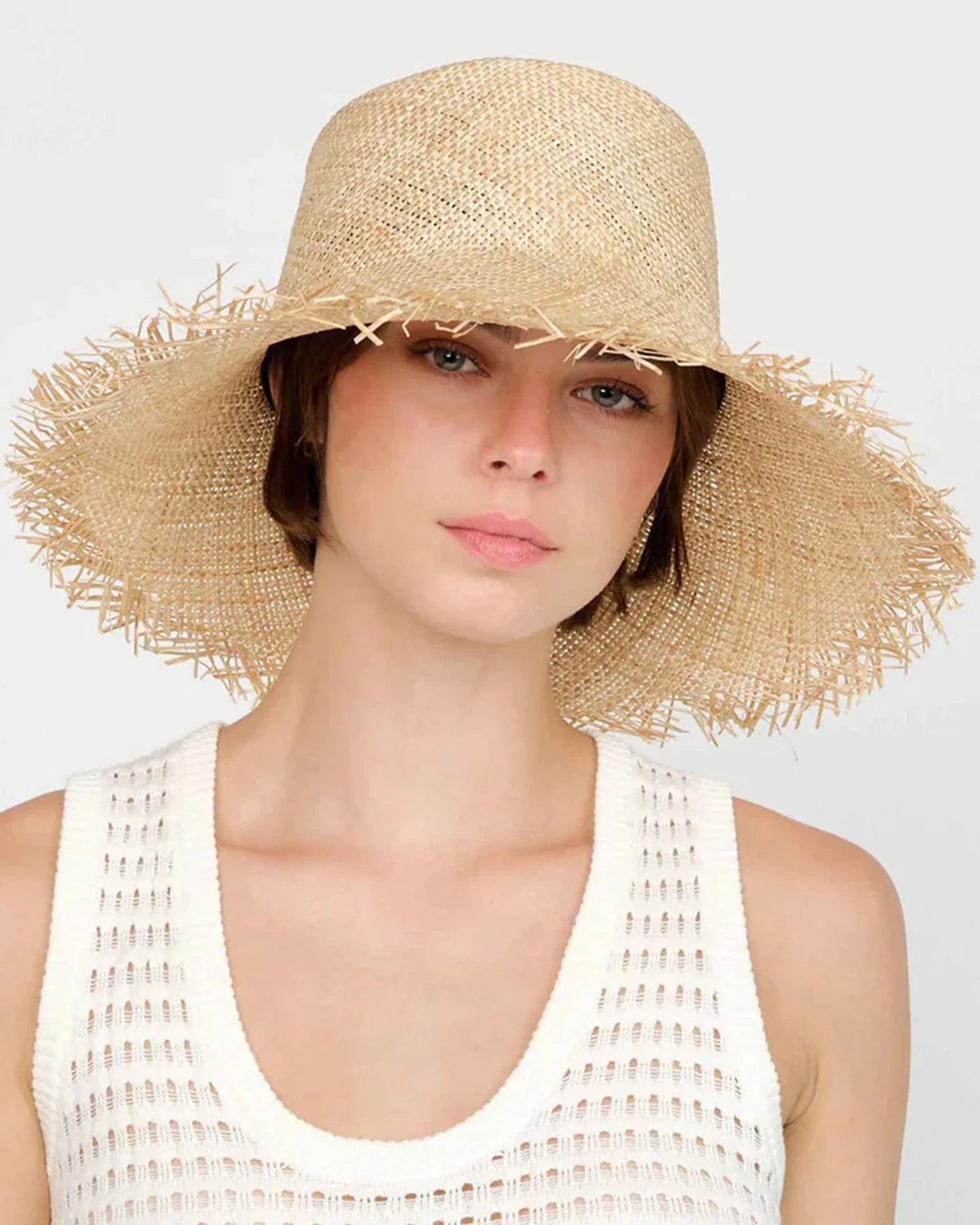 Sandpiper Raffia Bucket Hat | S/M