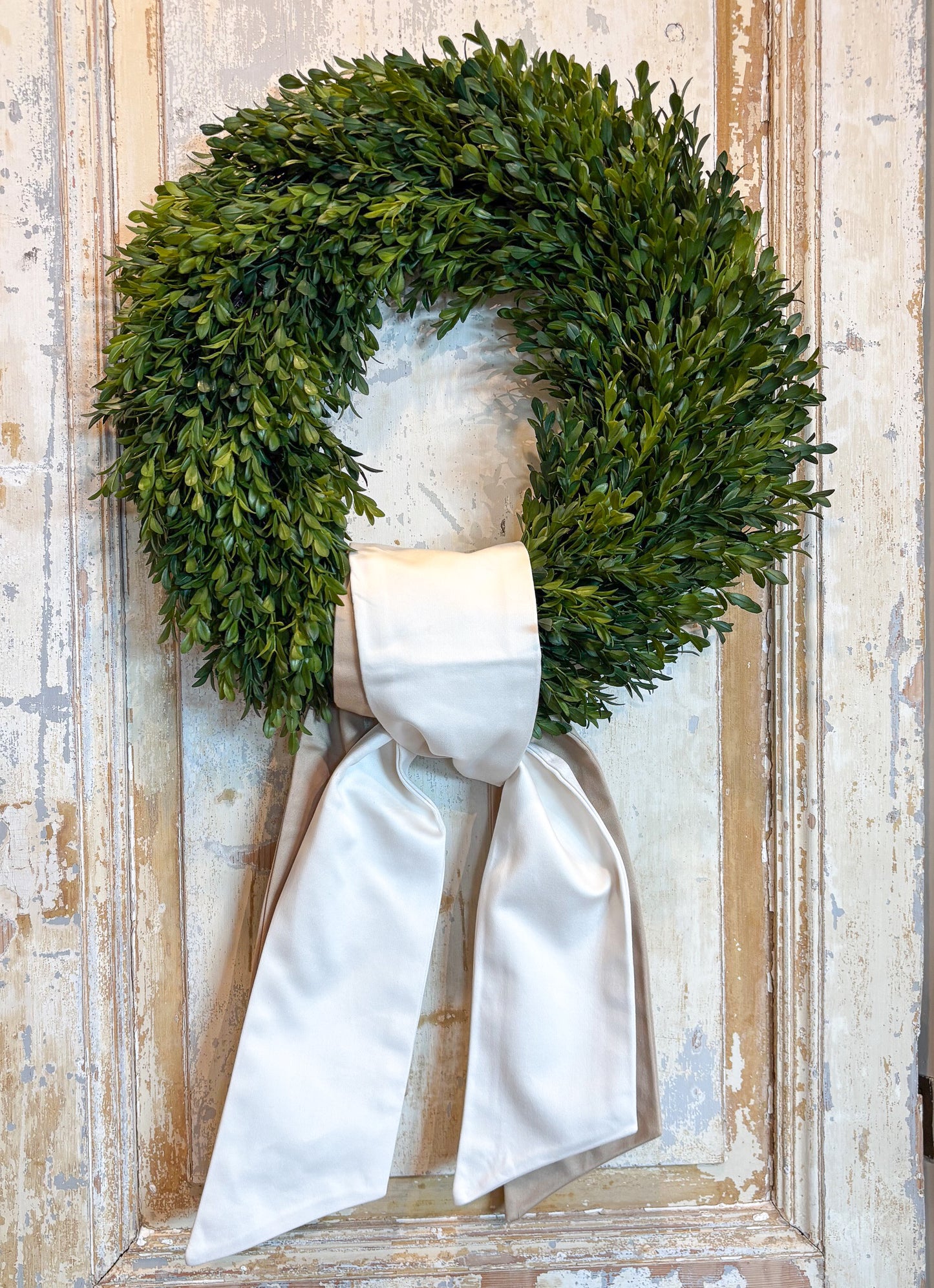 Wreath Sash | Ivory