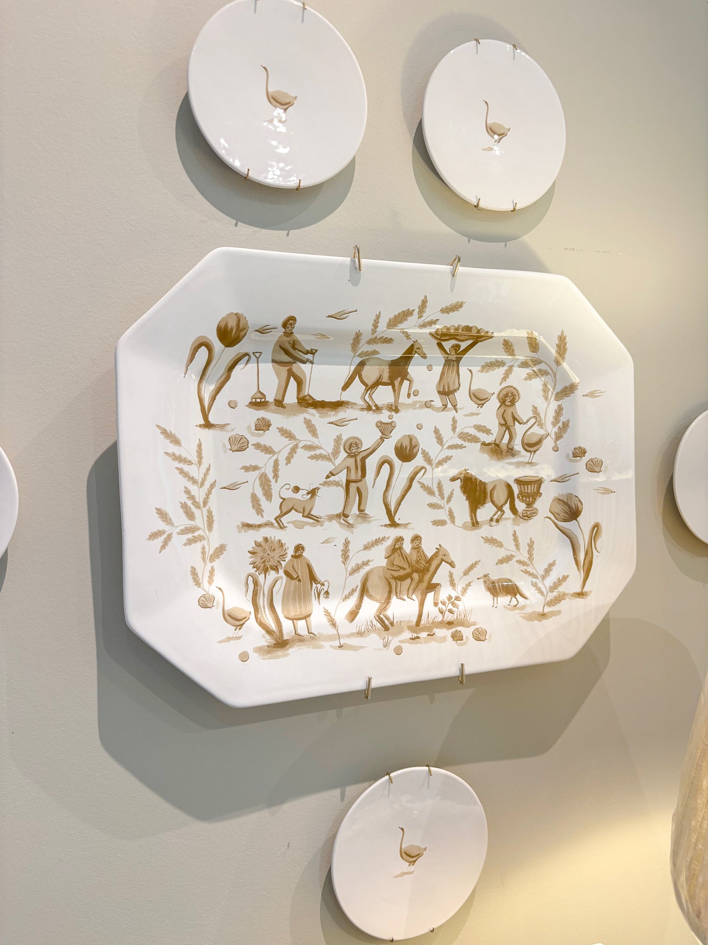 Edit PROVVISTA - GOOSE POLLY DESSERT PLATE